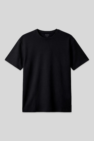 Oversize Fit Basic 3lü Paket Siyah-kırmızı-parlament Erkek T-shirt - 88379 Siyah - Mavi