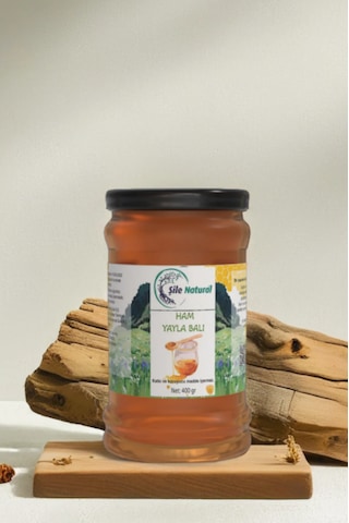 Yayla Balı Cam Kavanoz 400 Gr - %100 Doğal Ham Yayla Balı