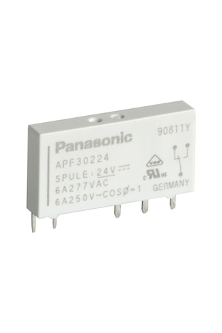 Apf30224 6A 1Co 24Vdc Slim Röle Panasonic Apf30224 6A 1Co 24Vdc Slim Röle Panasonic