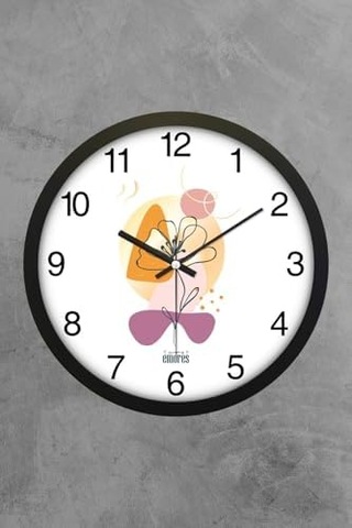 30 Cm Gerçek Cam Sessiz Mekanizma Duvar Saati 0240-beyaz-şekilli-48cm 27432536