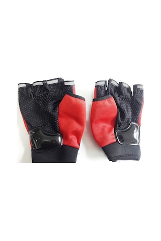 Probiker Korumalı Parmaksız Motosiklet Eldiveni (246036422)