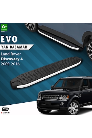 S-dizayn Land Rover Discovery 4 Evo Aluminyum Yan Basamak 193 Cm 2009-2016