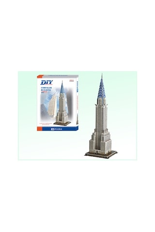3D Puzzle 3 Boyutlu Maket Amerika Newyork Manhattan Chrysler Buil