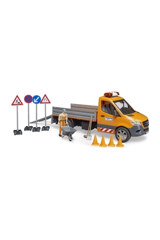 Bruder Mercedes Benz Sprinter Yol Bakım Aracı ve Elemanı 02677 Li