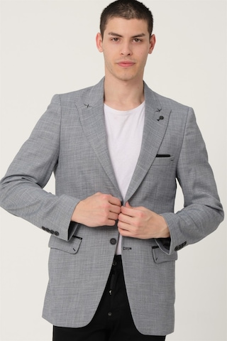 C9058 DEWBERRY ERKEK CEKET-GRİ Gri