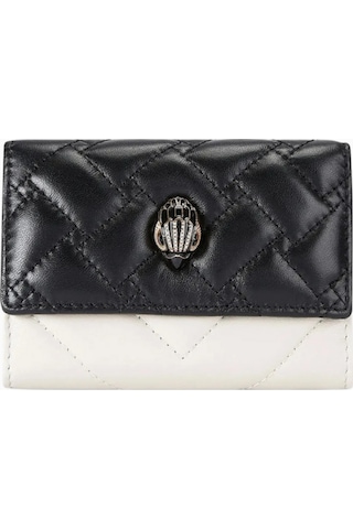 Kurt Geiger Flap Multi Card Holder, Deri, Kompakt Ve Çok Bölmeli Kartlık Beyaz