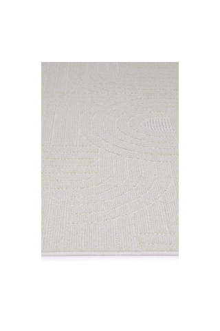 Seyran Loopy 623 Krem Halı Ince Mutfak Kilim Salon Kesme Halı Yolluk Krem