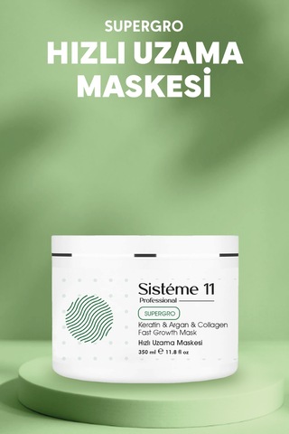 Sisteme 11 Hızlı Uzama Saç Maskesi 350 Ml