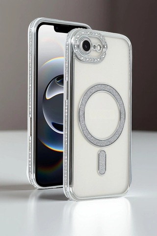 Apple iPhone Uyumlu 16e Joke Simli Magneticsafe Kılıf - Pembe