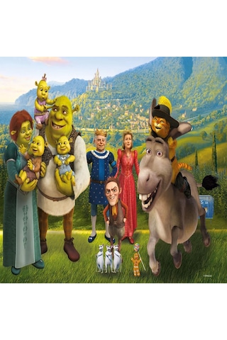 Sh 714 Shrek Puzzle 100 Prç