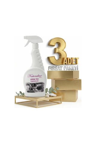 Naturalive Araç İçi Temizleyici 3x500 Ml