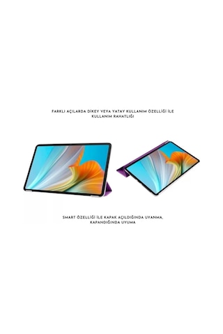 Xiaomi Mi Pad 5 11 İnç Uyumlu Uyku Modlu Smart Tablet Kılıfı Ekran Koruyucu Ve Kalem Seti