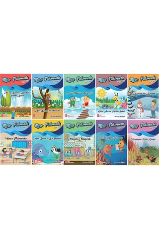 4.sınıf Okumayı Sevdiren Renkli Resimli Hikayeler 2 - 10 Kitap