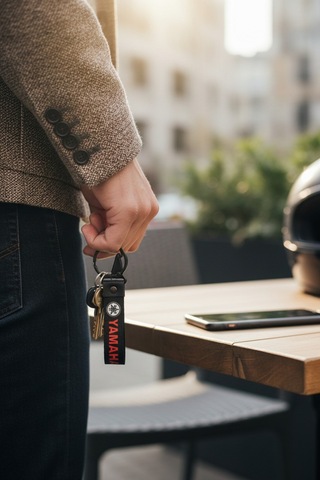 Yamaha Bez Motor Anahtarlığı