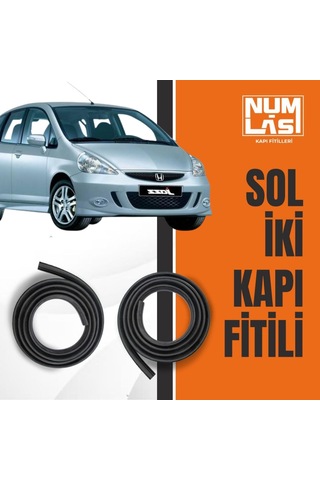 Honda Jazz 2001-2007 Sol Ön Ve Arka Kapı Fitili-a Kalite-numlas-nm6118