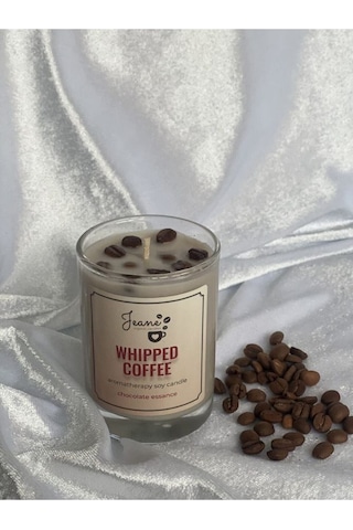 Jeane Candles Gerçek Kahve Çekirdekleri Çikolata Kokulu Kahve Rüy