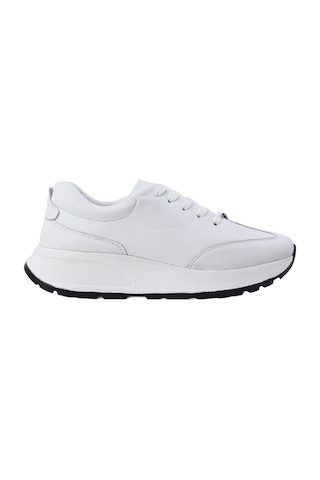 Albishoes Albini Kadın Hakiki Deri Günlük Spor Ayakkabı Beyaz