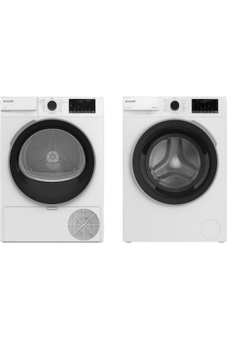 Arçelik 9100 DMX Çamaşır Makinesi - 900 KMX Kurutma Makinesi İkili Çeyiz Set