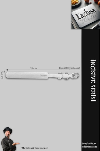 Lazbisa MFT-010 İncisive Serisi Masat Mutfak Bıçak Bileme Aleti Masatı