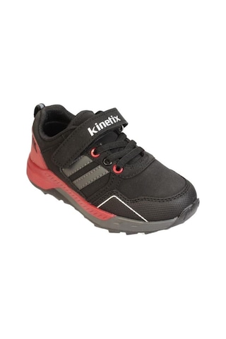 Kinetix Erkek Çocuk Siyah Gri Çırtlı 26-30 Outdoor Soğuya Yağmura Dayanıklı Spor Ayakkabı 001