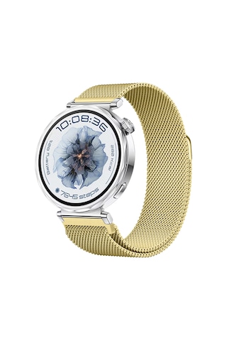 Huawei Watch Gt5 41mm Uyumlu Manyetik Milanese Loop Metal Kordon