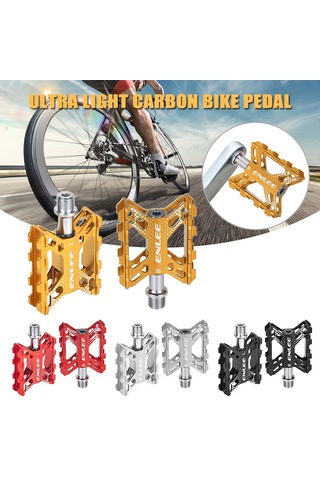 Enlee-katlanır Bisiklet Pedallar Alüminyum Alaşım Düz Bisiklet Y16574s