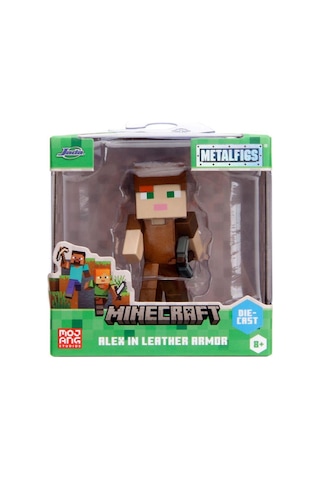 Jada Minecraft Figures 2.5 Alex In Leather Armor