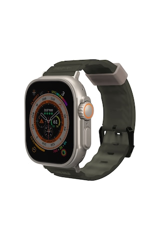 Watch Akıllı Saat Kordonu 42mm Kordon Skinarma Shokku Strap Kayış Koyu Haki Dark Olive
