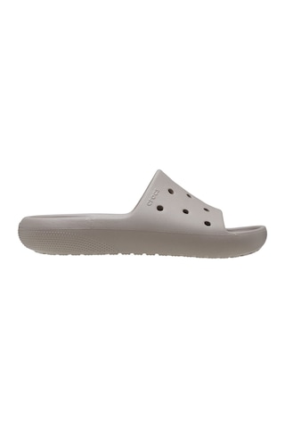 Crocs Unisex Classic Slide V2 Terlik - Kahverengi Taupe