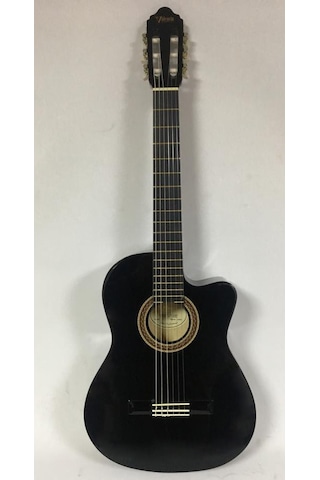 Valencia Vc104Tcvtbk Elektro Klasik Gitar Sap Çelikli 4/4 Siyah