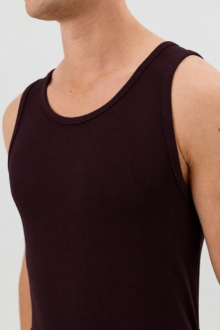 Antioch Erkek Basic Fitilli Atlet Bordo