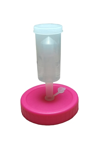 Ximistore9 86mm Geniş Ağız Mason Kavanozu İçin 5'li Plastik Fermantasyon Kapak Seti - Çok Renk Seçeneği