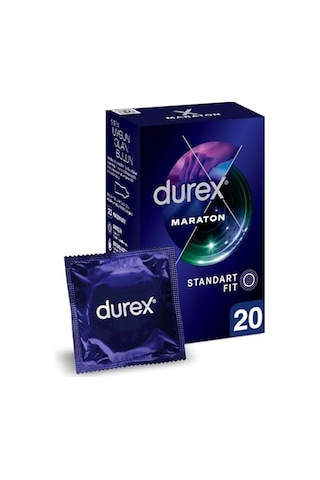 Durex Maraton Geciktiricili Prezervatif 20'li 1 X 20 Adet