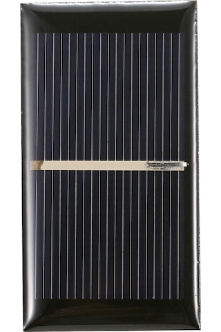 Lemestar 0.3w 0.5v Çok Amaçlı Güneş Paneli - Polikristal Silisyum, Ip65 Su Geçirmez, Dış Mekan/lamba/ev Aletleri İçin 6.5x3.5cm, 1 Adet