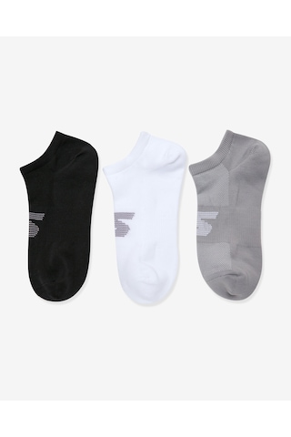 Skechers U 3 Pack Low Cut Sock Unisex Çok Renkli Çorap S192263-900 Çok Renkli