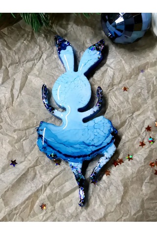 Astra Epoxy Silikon Kalıp "balletçik Tavşan" 270865807