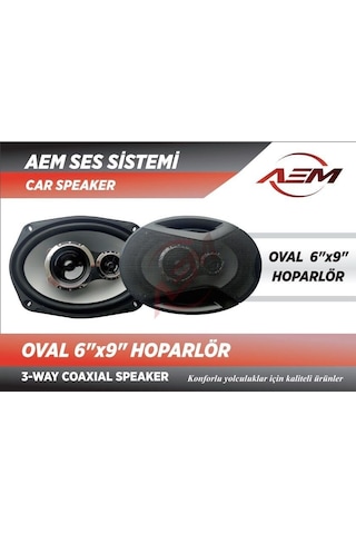 Aempart Aem Sound Oval Hoparlör 6x9