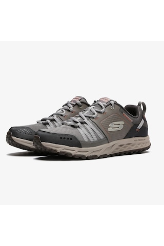 Skechers Escape Plan Trail Leather Memory Foam Mens Outdoor Shoes Hakiki Deri Hafızalı Taban Su İtici Erkek Outdoor Ayakkabı Bej