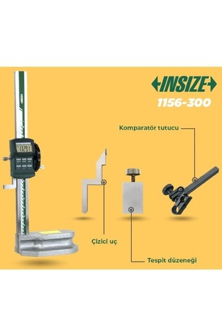 İnsize 1156-300 Makaralı Dijital Mihengir