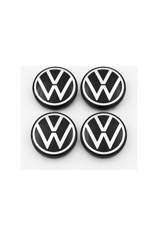 Vw Polo 2015-2025 T-cross 2019-2025 Taigo 2022-2025 Uyumlu 55-56 Mm Jant Göbeği 4 Lü Set 1s0 601 171 - 920225798