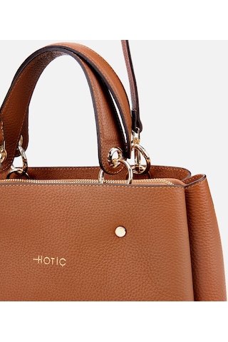 Hotiç Kadın Deri Taba Omuz Çantası 03cah309180a370 Taba