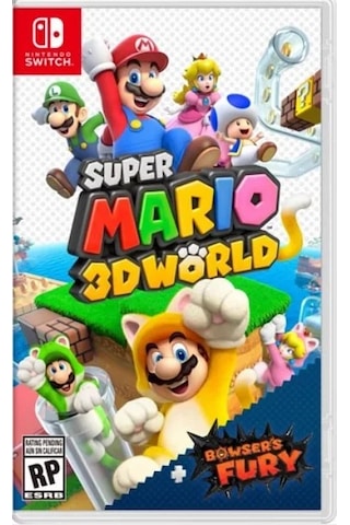 Nintendo Switch Game Ns Super Mario 3D World + Fury World