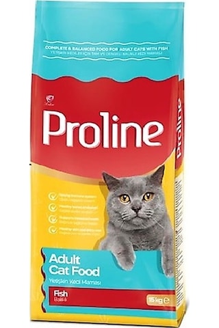 Proline Balıklı Yetişkin Kedi Maması 15 KG