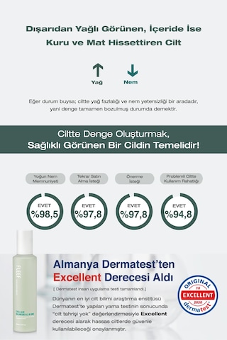 Hassas Ciltlere Nem Ve Ph Dengesi Sunan Losyon Dashu Fleef Cica-aloe Balancing All İn One