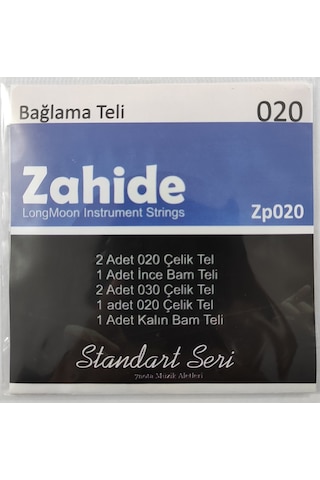 Zahide Zp20 Uzun Saz Teli Takım 0.20 Uzun Sap Bağlama Teli 2 Ad