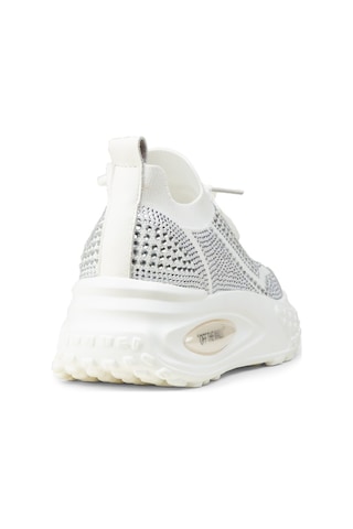 Deery Kadın Beyaz Taşlı Platform Sneaker - K0018zbyzc01 Beyaz