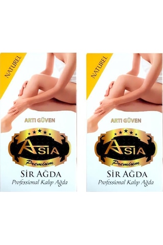 Asia Kalıp Sir Ağda Naturel Sarı 2 x 500 G