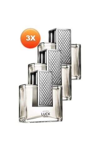 Avon Luck Erkek Parfüm EDT 3 x 75 ML