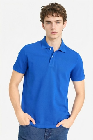Defacto %100 Pamuk Polo Tişört E9504ax26spbe835 Mavi-be835