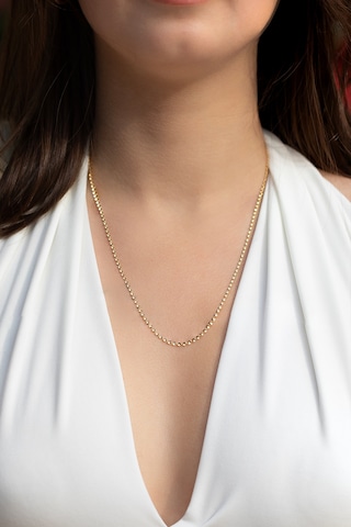 14 Ayar Altın Burgu Singapur Zincir Kolye 1.90 Mm